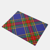 MacBeth Tartan Kariertes schottisches Muster Fußmatte (Schrägansicht)