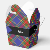  MacBeth Tartan Kariertes schottisches Muster Geschenkschachtel (Geöffnet)