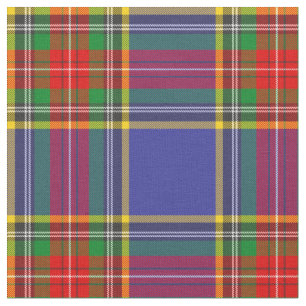 MacBeth Tartan Kariertes schottisches Muster Stoff