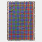 MacBeth Tartan Plädoyer Scottish Pattern Decke (Vorderseite Vertikal)