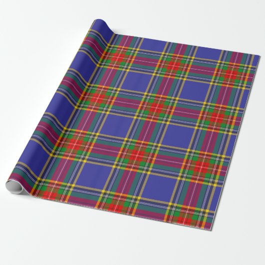 MacBeth Tartan Plädoyer Scottish Pattern Geschenkpapier (Ungerollt)