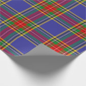 MacBeth Tartan Plädoyer Scottish Pattern Geschenkpapier (Ecke)
