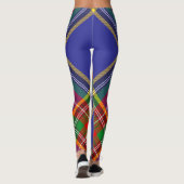 MacBeth Tartan Plädoyer Scottish Pattern Leggings (Rückseite)
