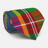 MacBeth Tartan Plädoyer Scottish Pattern Neck Tie Krawatte (Gerollt)
