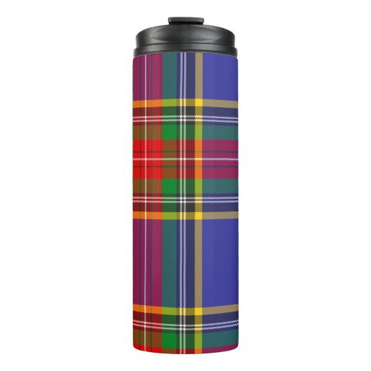 MacBeth Tartan Plädoyer Scottish Pattern Thermosbecher (Vorderseite)