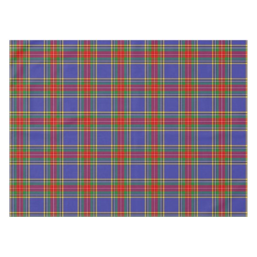 MacBeth Tartan Plädoyer Scottish Pattern Tischdecke (Vorderseite (Horizontal))