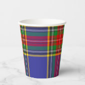 MacBeth Tartan Scottish Kariert Pattern Paper Cups Pappbecher (Vorderseite)