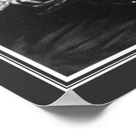 Macbeth Three Hexen Zitat Poster (Ecke)