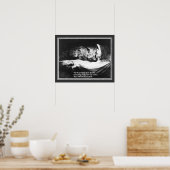 Macbeth Three Hexen Zitat Poster (Küche)