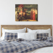 Macbeth und die drei Hexen, 1855 Leinwanddruck (Insitu (Schlafzimmer))