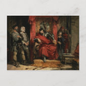 Macbeth weist den Mörder zu Postkarte (Vorderseite)