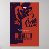 MacBeth William Shakespeare Poster (Vorne)