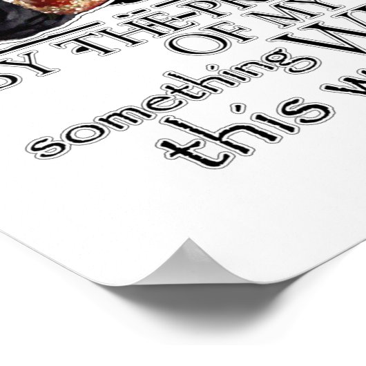 Macbeth Zitat Poster (Ecke)