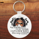 Macbeth Zitat Schlüsselanhänger (Vorderseite)