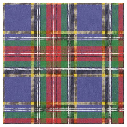 Macbethtartan-Druck Stoff (Nahaufnahme)