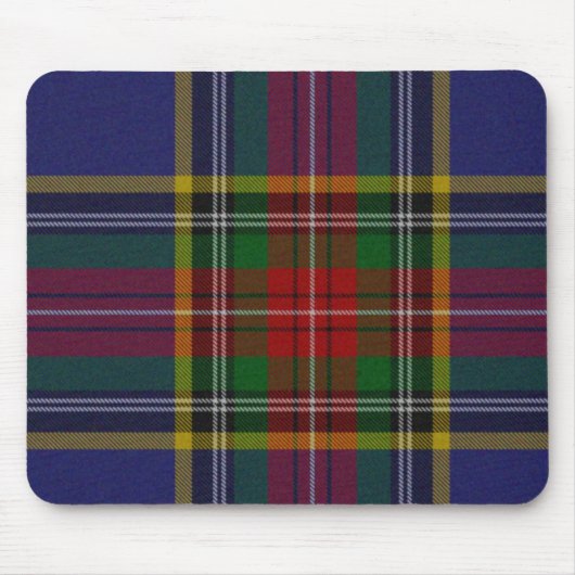 Macbethtartan-karierte Mausunterlage Mousepad (Vorne)