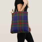 Macbethtartan-karierter mit Monogramm Leichensack Tasche (Von Nahem)