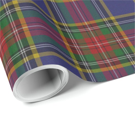 Macbethtartan-kariertes Verpackungs-Papier Geschenkpapier (Rolleneckpunkt)