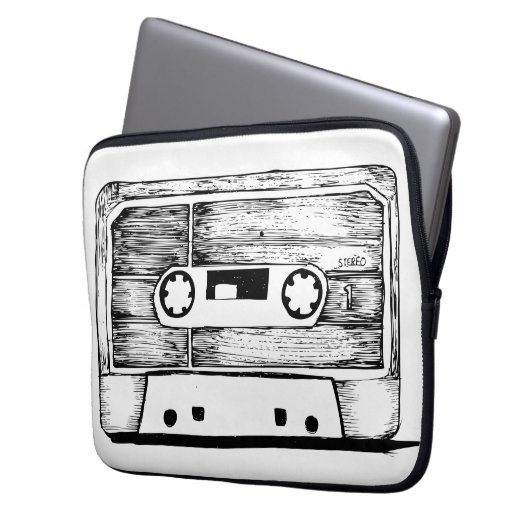 Macbook 13 " 3 Kassette Sleeve 2 (Vorderseite Links)