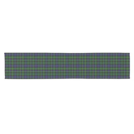 MacBride Clan Tartan Kariert Table Runner Kurzer Tischläufer (Horizontal)