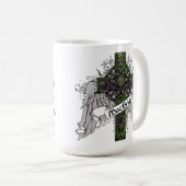 MacBride Tartan Cross Kaffeetasse (VorderseiteRechts)