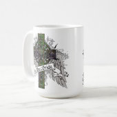 MacBride Tartan Cross Kaffeetasse (Vorderseite Links)