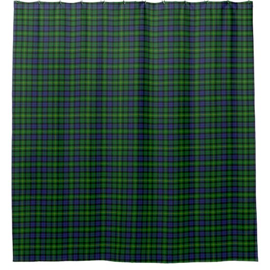 MacBride Tartan Duschvorhang (Vorderseite)