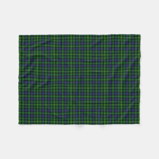 MacBride Tartan Fleecedecke (Vorderseite (Horizontal))