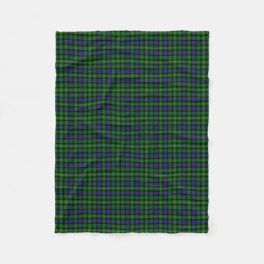 MacBride Tartan Fleecedecke (Vorderseite)