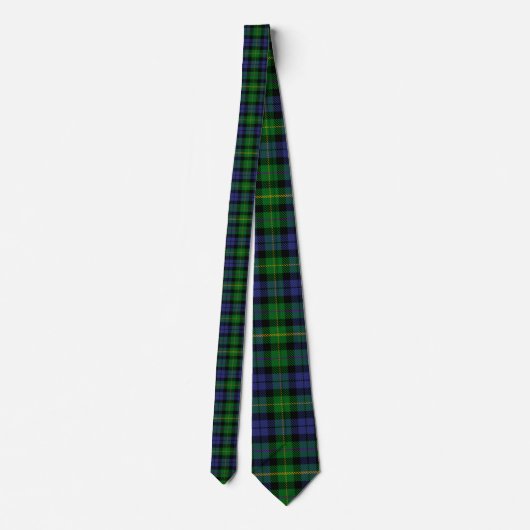 MacBride Tartan Krawatte (Rückseite)
