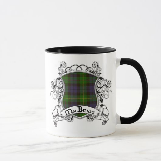 MacBride Tartan-Schild Tasse (Rechts)