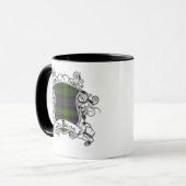 MacBride Tartan-Schild Tasse (Vorderseite Links)