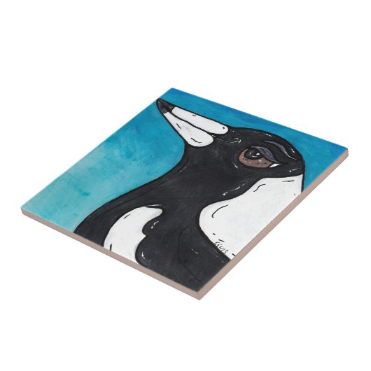 Macca die Elster Fliese (Seite)