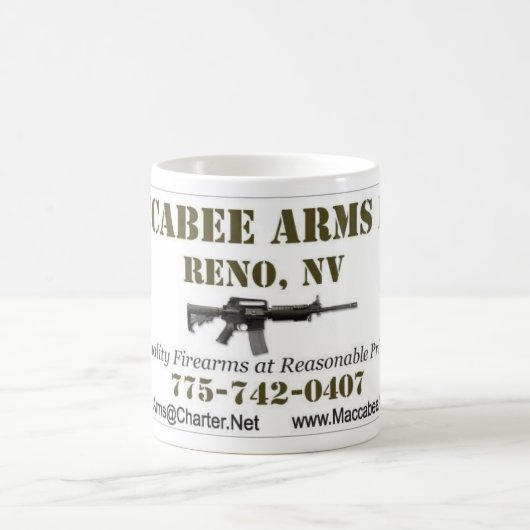 MACCABEE BEWAFFNET KAFFEE-TASSE KAFFEETASSE (Mittel)