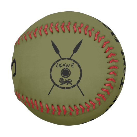 Maccabee Schild und Speere Baseball (Vorne Rechts)