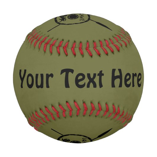 Maccabee Schild und Speere Baseball (Rückseite)