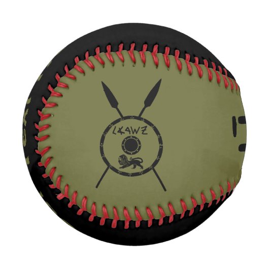 Maccabee Schild und Speere Baseball (Vorderseite Links)