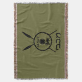 Maccabee Schild und Speere Decke (Vorderseite Vertikal)