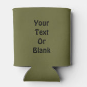 Maccabee Schild und Speere Dosenkühler (Rückseite)