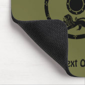 Maccabee Schild und Speere Mousepad (Ecke)