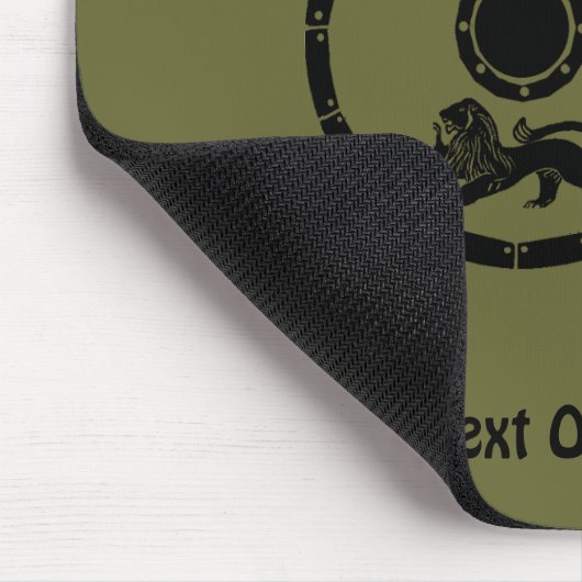 Maccabee Schild und Speere Mousepad (Ecke)