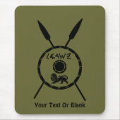 Maccabee Schild und Speere Mousepad (Vorne)