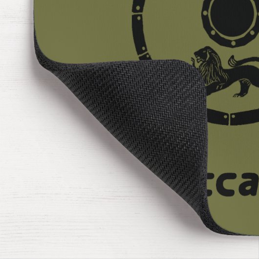 Maccabee Schild und Speere Mousepad (Ecke)