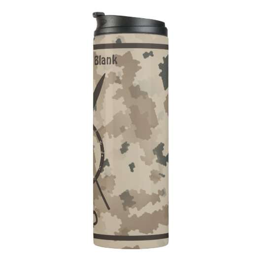 Maccabee Shield and Spears Wüste Thermosbecher (Nach rechts gedreht)