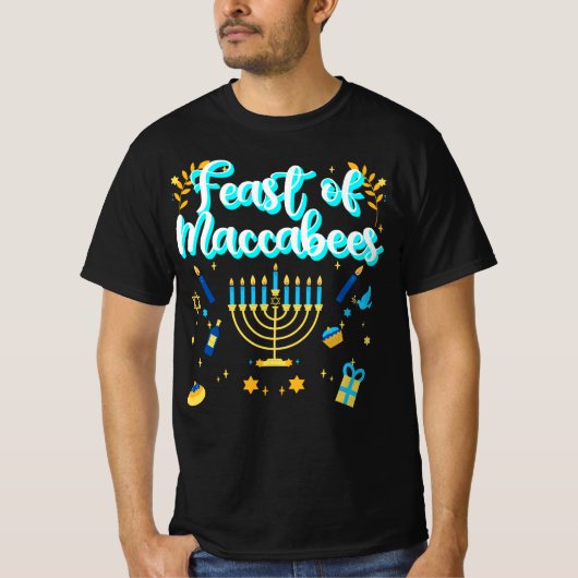 Maccabes | Hanukkah Festival T-Shirt (Vorderseite)