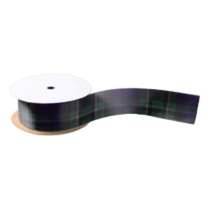 Maccallum Clan karierter schottischer Tartan Satinband