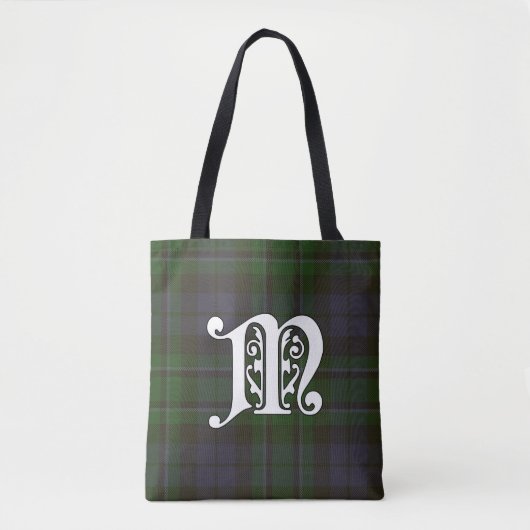 MacCallum Clan Tartan Monogram Tasche (Vorderseite)