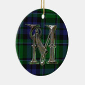 MacCallum Kariert Monogram Ornament (Rechts)