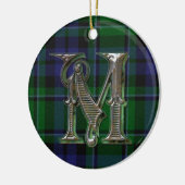 MacCallum Kariert Monogram Ornament (Links)