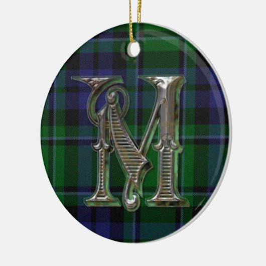 MacCallum Kariert Monogram Ornament (Links)